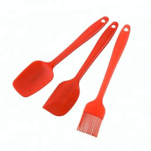 Set of 3 Heat Resistant Food Grade Cooking Kitchen Silicone Spatula